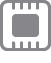 Icône du logo de la puce Apple