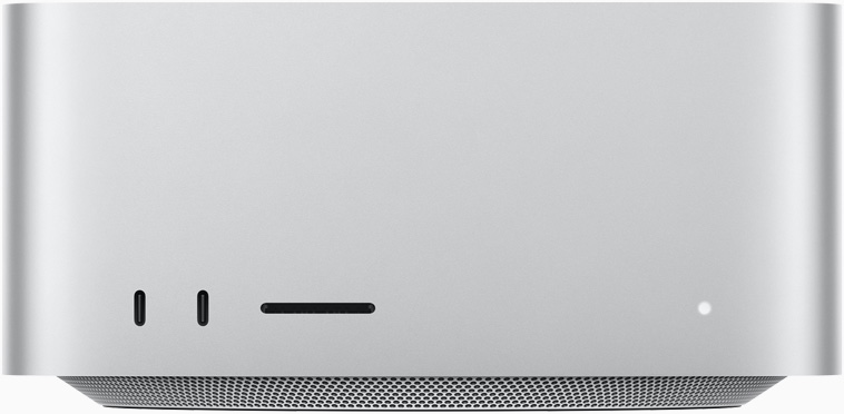 Mac Studio edestä
